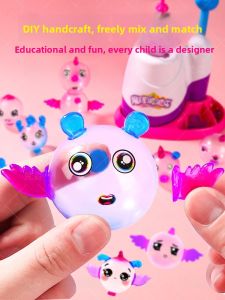 Magic Balloon Stick Joy Bobo Le Inflator 6 Stick Joy Handmade Diy Childrens Toy Girl Birthday Gift Creative Sticker Ball Toy