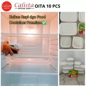 Toples Calista Oita Premium Set 10Pcs Food Container