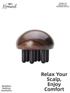 KRRAMEL | Scalp Massaging Comb Natural Ox Horn