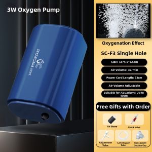 ZIYINGCHA | Ultra Quiet Powerful Aquarium Oxygen Pump