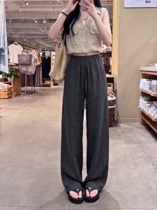 YAYANGREN | Slim Fit Loose Lightweight Wide Leg Pants
