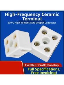 High Temperature Resistant Insulating Ceramic Connector Five Terminals