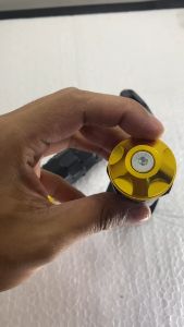 Handgrip grip sarung gas Octagon fuzion set jalu stang cnc full gold universal semua motor WJY55