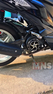 Tutup Kipas Spiner BEAT Karbu Fi Esp Deluxe SCOOPY Fi Esp Prestige GENIO Cover Fan Spinner Muter CNC