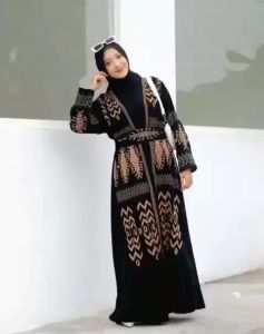New Gamis Abaya Turkey Dubai arab 889 Terbaru