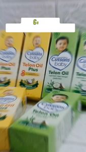 Cussons Baby Telon Oil Plus 60ml Minyak Telon