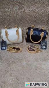 NHJ77 Realpic & Video Tas Selempang Wanita Import Slingbag Cewek Impor Kulit PU