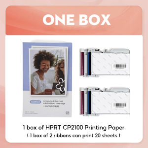 [ SG ] HPRT CP2100 Pocket AR Photo Printer Dye-sublimation Inkless Printing Wireless Printing Mini Size Instant Printing Thermal Printer Color Photo Printer Mini Printer Smart Printing Outdoor Travel Birthday Gift Student Gift 照片打印机