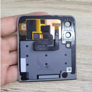 AMOLED External Screen For Samsung Z Flip6 Flip3 Flip4 Flip5 5G LCD Small Display Screen Assembly Replace For Z Flip 3 4 5 6