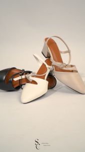 Sepasang Collection Aubrey Mules Heels Wanita 5 Cm