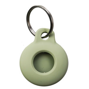 1PC Silicone For AirTags Tracker Locator Protective Case with Keychain Anti-lost Device Sleeve Smart Accesso ProtectsIm Pacting