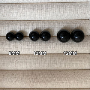 Fashionable Black Agate Earrings Vintage Luxury Feelings Pearl Decorations Womens Jewelry Fresh out New Style NICE Brand