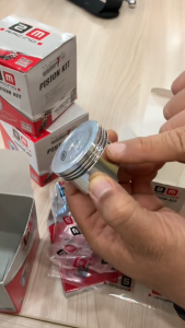 ลูกสูบพร้อมแหวน FINO115i (54P) ใช้กับ Mio155i TTX สลักลูกสูบ13MM ขนาดครบ ลูกสูบ13mm ลูกสูบFINO