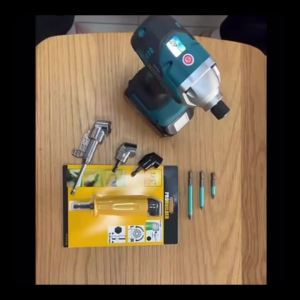 Flexible Drill Bit Extension 6Pcs 105° & 90° Right Angle Adapter 1/4 3/8 1/2" Impact Socket Set 360° Rotatable Shaft Extension