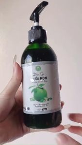 Dầu gội buởi non/ Dầu xả bưởi handmade giúp mọc tóc giảm gàu nấm ngứa rụng tóc