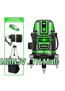 5 Lines Green Laser Level - เลเซอร์วัดระดับ ระดับน้ำเลเซอร์ 5 เส้น 360 องศา เลเซอร์สีเขียว - เครื่องวัดระดับเลเซอร์
