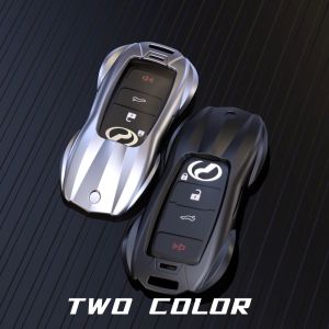 For Perodua Myvi Ativa 2022 - 2024 / Myvi Baharu / Alza Axia 2023 - 2024  Metal Remote Key Case Cover Keychain Accessories