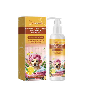 Yegbong Natural Dog Shampoo Dog Shampoo Itchy Skin Relief Dog Body Wash Puppy Shampoo For Gentle Grooming Healthy Shiny Hair Easy Dog Shampoo and ConditionerHypoallergenic Dog Shampoo for Smelly DogsProbiotic Pet Shampoo for DogsRoyal Lavender