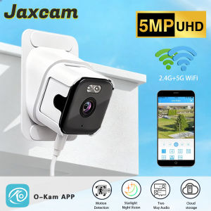 Mini HD 2K 5MP 5G Wifi Color Night Vision 24/7 Recording Doors Interior Windows Stickers Camera Home Safety