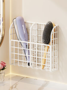 evesigar | Bathroom Storage Organizer No Drilling Wall Mount Toothbrush And Toothpaste Holder
