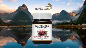 Madu Rewarewa Waitemata 500G (Dari New Zealand) HALAL - Waitemata Rewarewa Honey 500G (from New Zealand) HALAL