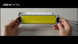 SEAMETAL Lampu Kabin Mobil Lampu LED COB 12V 24V Untuk Plafon Kabin Mobil Truk Gudang