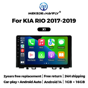 MEKEDE Android All In One Car Radio For Kia RIO Stonic YB 2016 -2022 Wireless Carplay WIFI BT Car Multimedia Video Player