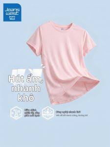 Jeanswest | Áo Thun Nữ Thấm Hút Mồ Hôi Thông Khí
