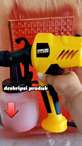 【Pengiriman cepat🚀】REAIM Pistol Semprot Listrik 450W 800ML Electric Spray Gun Semprot Cat Alat Semprot Cat