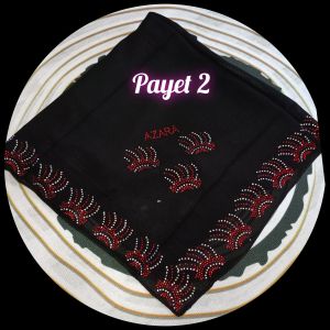 Pasmina Dubai Payet Black Edition Azara