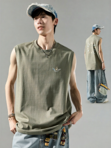SZON | Áo Vest In Họa Tiết Phong Cách Mỹ Mới Cho Mùa Hè