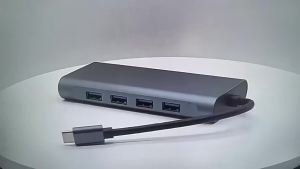 Type-C 11-in-1 Expansion Dock with Network Port HDMI Multi-Function Converter USB Hub Expansion Dock for Macbook