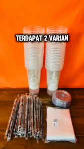 CUP SABLON 16 oz 18 oz 22 oz SENYUM MENYEGARKAN ISI 50 PORSI | CUP SABLON | SEDOTAN