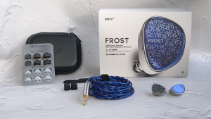 BQEYZ Frost HiFi In-Ear Giám sát Tai nghe có dây Micro Planar và 10mm DD Hybrid IEM Cáp 2 chân 078mm có thể tháo rời Bảng kính Vỏ nhôm CNC Đầu cắm 35mm 44mm màu xanh lam