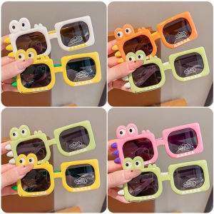 Childrens Cartoon Dinosaur Sunglasses UV Protection Baby Boys Girls Sunscreen Glasses Toy for Kids Parent Child Matching