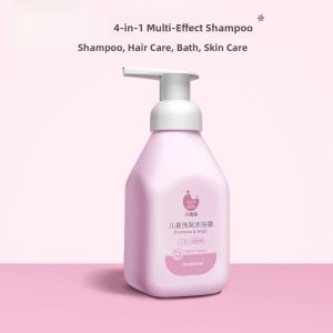 bodorme | BODORME Bede Beauty Childrens Shampoo Bath Gel Two-in-One Baby Hair Care Bath Soap Set 335ml 520ml For Ages 0-14