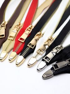 No.5 Metal Zipper Bag Zipper Handbag Finished Single Head Crossbody Bag Accessory Leather Zipper DIY Sewing Materials