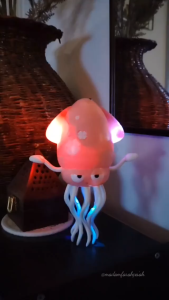 【SG STOCK】Electric Magic Dancing Octopus Squid Toy Automatic Obstacle Avoidance with Light & Music For kids