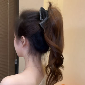 อุปกรณ์ตกแต่งผมแบบหรูหราสำหรับผู้หญิง ขนาดใหญ่ สไตล์เกาหลี แฟชั่น 2024 ใหม่ เครื่องประดับผมที่สวมใส่สบาย ที่คาดผมสุดเก๋