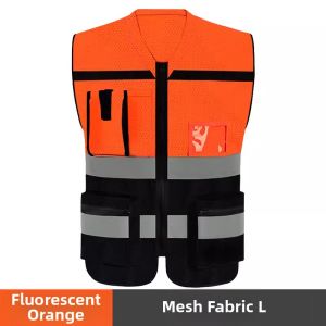 MAM-safety | Reflective Safety Vest With Multiple Pockets