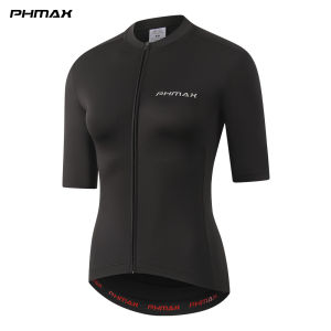 PHMAX | PHMAX Womens Cycling Jersey Summer Breathable Quick Dry Short Sleeve Cycling Jersey Anti-UV SPF50+ MTB Road Bike Top Shirt
