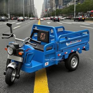 1:15 Alloy Tricycle Miniature Model Toys Metal Diecast Sound Light Pull Back Front Wheel Steering Ornament Models for Kids Gifts