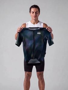 RockBros | Breathable Sweat-wicking Mens Cycling Jersey for Summer Road Mountain Use