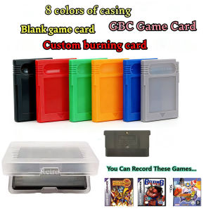 Bandai | GBA /GBC Game Card Blank No Content Game Card Custom Burning Game Content No Manual No Battery