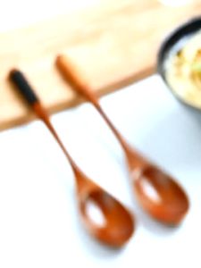 3PCS  Wooden Cutlery Set with Bag Spoon Fork Chopsticks Portable Dinnerware l Reusable Office Chopstick Set l Travel Cutlery