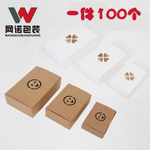 Korean Style Fried Chicken Flat Cover Box Chicken Wing Box Chicken Cutlet Oil Proof Packaging Box Takeaway Box Snack Food Packaging
