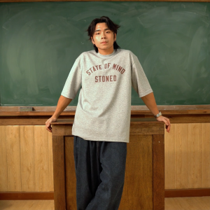 Stoned Originals V2 : Grey Tee