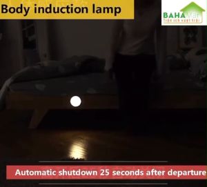 ĐÈN LED THÔNG MINH CẢM BIẾN HỒNG NGOẠI VỚI CHUYỂN ĐỘNG CƠ THỂ QUA ĐỂ BẬT SÁNG BAN ĐÊM  BAHAMAR  tự động bật sáng khi có chuyển động trong góc 120 đô