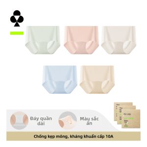 YOUKESHU | Quần Lót Tam Giác Mở Rộng Vùng Bẹn Phù Hợp Tập Yoga Bằng Cotton Không Hiển