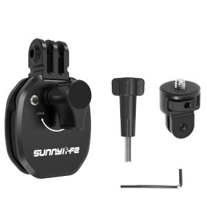 Motorcycle Windshield Action Camera Mount for Insta360 X6 X5 X4 360 ° Adjustment Adapter for DJI Osmo 360 II Action 6 5 Pocket 4